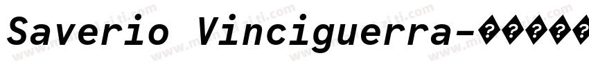 Saverio Vinciguerra字体转换